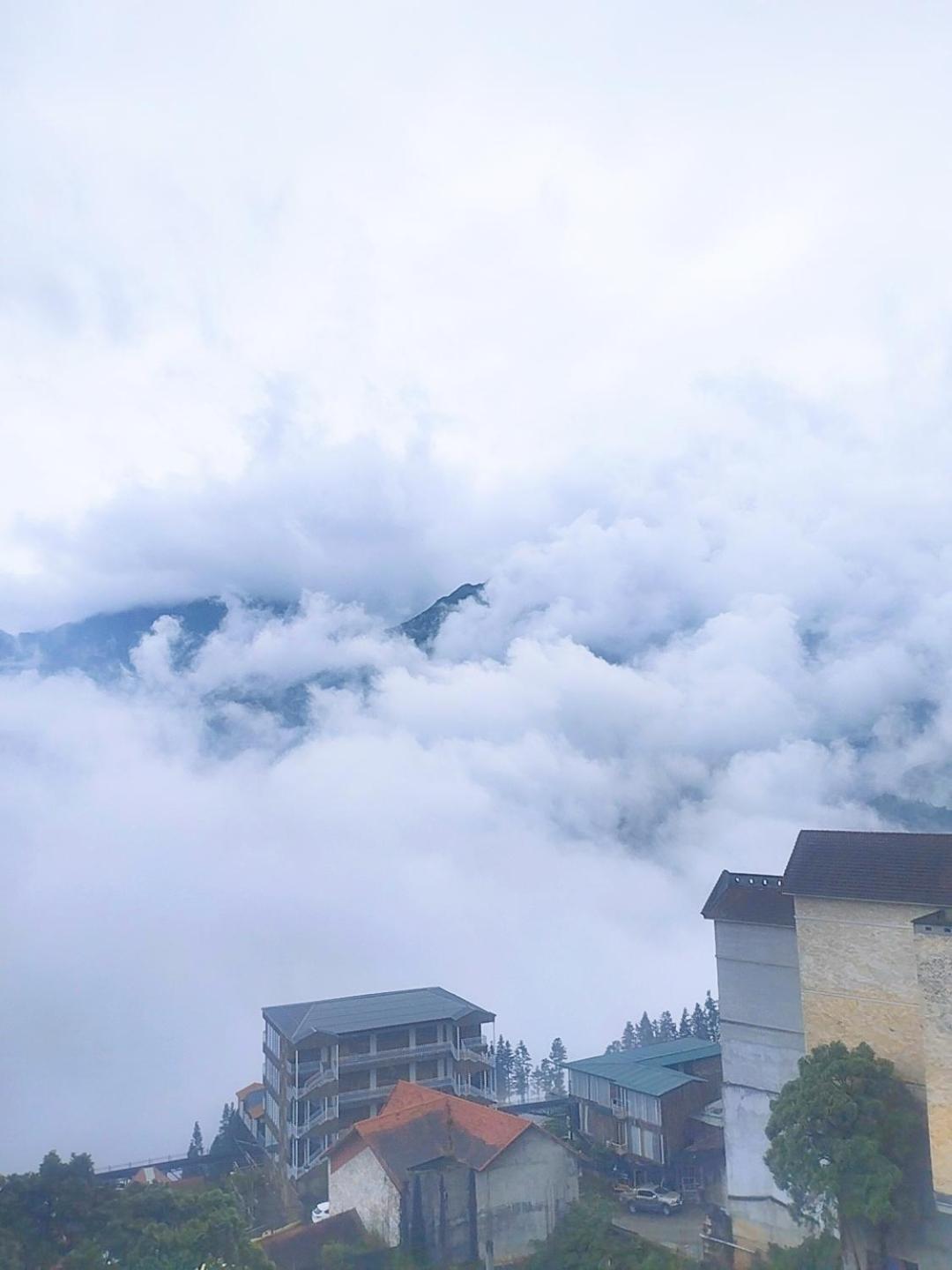 Daun Pisang Homestay And Restaurant Halal Food View Fanxipan Sapa Dış mekan fotoğraf